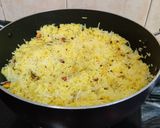 A picture of step 10 of Lemon Rice.