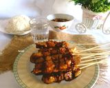 Foto langkah ke 3 dari resep Sate Tempe Bumbu Kecap.
