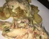 Foto del paso 8 de la receta: Pechuga rellena con papas y salsa de verdeo 👏🏻