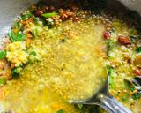 A picture of step 4 of Vegetable Bajra Khichadi.