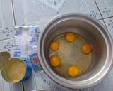Hình bước làm 1 của món Bánh flan