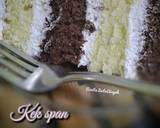 Kek Span Vanila Coklat