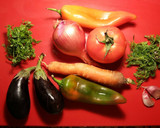 Foto del paso 1 de la receta: Cazuela de jureles al horno con alcachofas y berenjenas