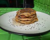 Foto langkah ke 4 dari resep Banana Oat Pancake.