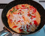A picture of step 4 of Turkish simple easy omelette♪.