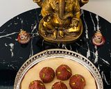 A picture of step 11 of Fresh Fig Red Velvet Modak.