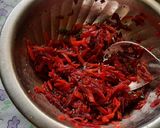 A picture of step 6 of Beetroot and carrot salad 🥗.