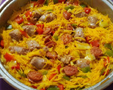 Foto del paso 6 de la receta: Fideos con butifarra y chorizo