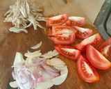 Foto langkah ke 2 dari resep Tumis pedas daun bawang rambut (masakan bengkulu).