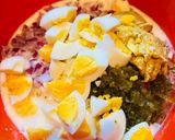 A picture of step 2 of Quick Ham Salad.