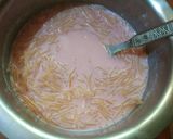 A picture of step 5 of Rosy Sewaiya custard panna cotta.