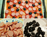 Foto del paso 6 de la receta: Pizza frankfurt con alcachofa
