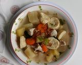 Foto langkah ke 4 dari resep Sop Ayam Singkong.
