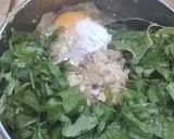 Foto langkah ke 6 dari resep Perkedel kentang sembunyi sosis plus bayam.