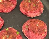 A picture of step 4 of Soft Melt in mouth Beetroot Paneer Kebabs.