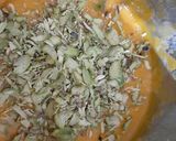 A picture of step 4 of Vegan Mango Coconut Rose Petals Kulfi.