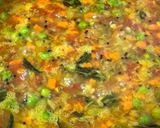 A picture of step 6 of Spicy Tomato Rava Upma.