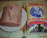 Foto del paso 1 de la receta: Lomo de cerdo a la sal