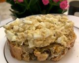 Tonhalkrém házi olívás kenyérrel 🐟🍞 recept fázis 6 fotója