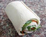 A picture of step 5 of Pinwheel sandwich Tricolour.