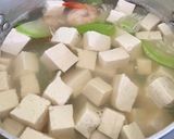 Hình bước làm 4 của món Canh bầu đậu phụ tôm