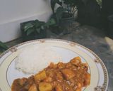 Foto langkah ke 8 dari resep Chicken Katsu curry rice.