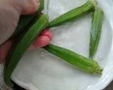 【養生健康】蔴油秋葵的食譜步驟2照片