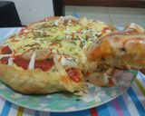 Foto langkah ke 6 dari resep Pizza 1x proofing super lembut.