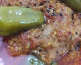 A picture of step 7 of Achar Gosht.