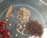 A picture of step 3 of Gujarati khatti meethi dal.