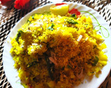A picture of step 3 of Kanda Batata Poha.
