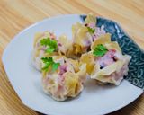 Hình bước làm 8 của món Xíu Mại Tôm Thịt Hấp