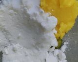 A picture of step 3 of Gujju's protein ladoo.