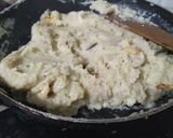 A picture of step 5 of Banana Sooji Halwa.