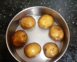 A picture of step 1 of Bengali Alur Dom With Luchi (veg sabzi and luchi).