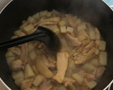 Foto del paso 5 de la receta: Pollo con crema de chipotle y papas