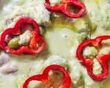 Foto del paso 3 de la receta: PECHUGAS DE POLLO (con crema de mostaza y aceitunas)🤗🥘😋👏🤩🥘