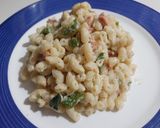 Foto del paso 6 de la receta: Coditos con salsa César, chorizo y queso