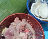 Foto langkah ke 1 dari resep Botok Ayam Bungkus Daun Pisang.