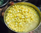 A picture of step 1 of Chana dal coconut barfi.