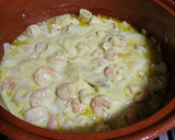 Foto del paso 2 de la receta: Bacalao al pilpil con gambas y calamares