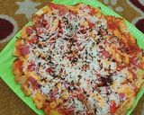 Foto langkah ke 8 dari resep Pizza roti tawar rumahan.