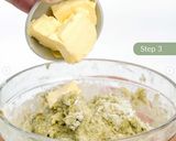 Foto langkah ke 4 dari resep Matcha Cream Cheese Bread (Korean Garlic Cheese Bread versi Matcha!).