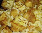 รูปขั้นตอนการทำที่ 4 ของ ข้าวผัดไก่หมักผงขมิ้น