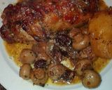 Foto del paso 2 de la receta: Muslo de pollo relleno de paté de pato beicon queso chedar y jamón York en la olla GM f