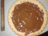 Tarta de coco con dulce de leche
