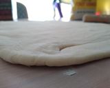 A picture of step 6 of Sourdough Croissants.