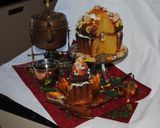 A picture of step 19 of My giant orange cup cake.