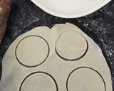A picture of step 3 of Golap Pitha.