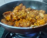 A picture of step 3 of Punjabi Dhaba Mutton Masala.